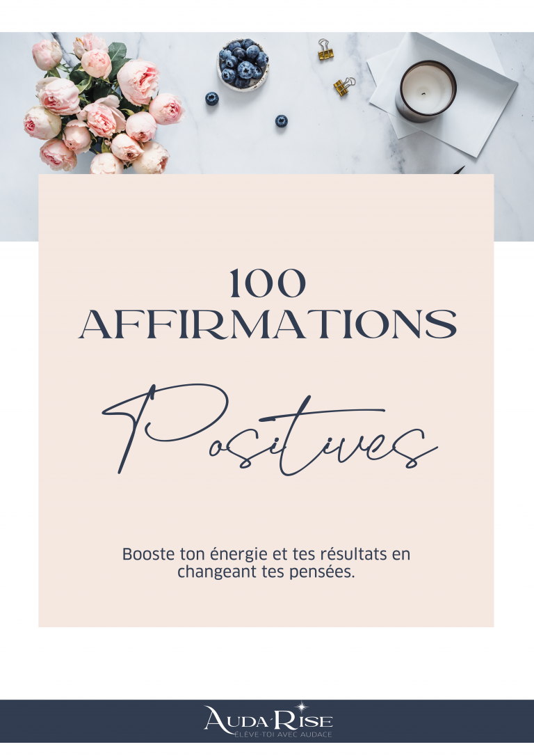 Affirmations positives workbook cadeau